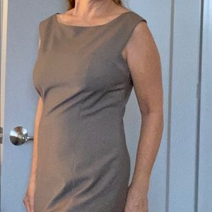 Dress, Ann Taylor, grey. Great dress for work or parties.